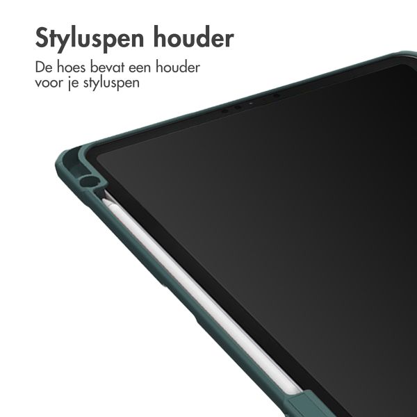 imoshion Trifold Hardcase Bookcase Apple iPad Pro 12.9 (2018/2020/2021/2022) - Groen