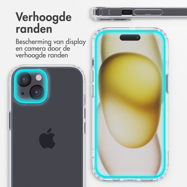 imoshion Stand Backcover Apple iPhone 15 - Transparant