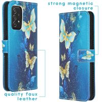 imoshion Design Softcase Bookcase Samsung Galaxy A52(s) (5G/4G)