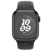 Apple Nike Sport Band Apple Watch Series 1 t/m 9 / SE (38/40/41 mm) | Series 10 / 11 (42 mm) - Maat M/L - Midnight Sky