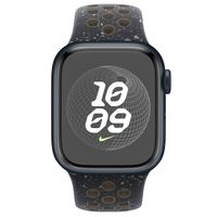 Apple Nike Sport Band Apple Watch Series 1 t/m 9 / SE (38/40/41 mm) | Series 10 (42 mm) - Maat M/L - Midnight Sky