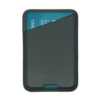 Accezz Leather Card Holder - Compatible with MagSafe and Qi2 - Cedar Green