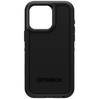 OtterBox Defender Rugged Backcover met MagSafe iPhone 15 Pro Max - Zwart