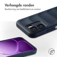 imoshion EasyGrip Backcover Oppo A6x (4G/5G) - Donkerblauw