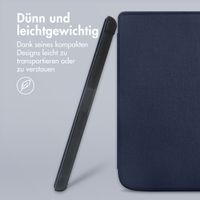 imoshion Slim Soft Case Bookcase Kobo Nia - Donkerblauw