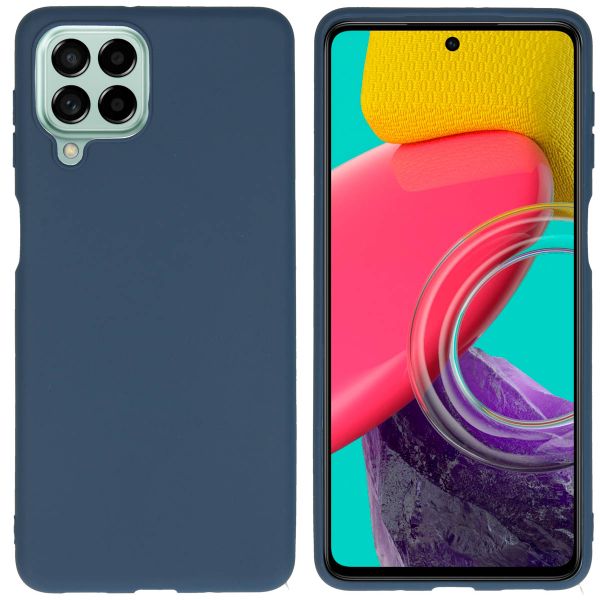 imoshion Color Backcover Samsung Galaxy M53 - Donkerblauw