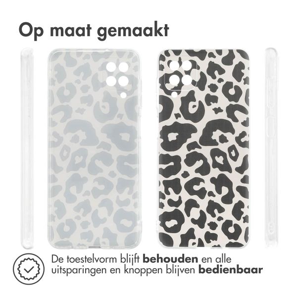 imoshion Design hoesje Samsung Galaxy A12 - Leopard