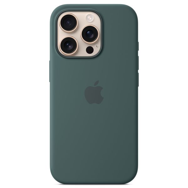 Apple Silicone Backcover MagSafe Apple iPhone 16 Pro - Lake Green