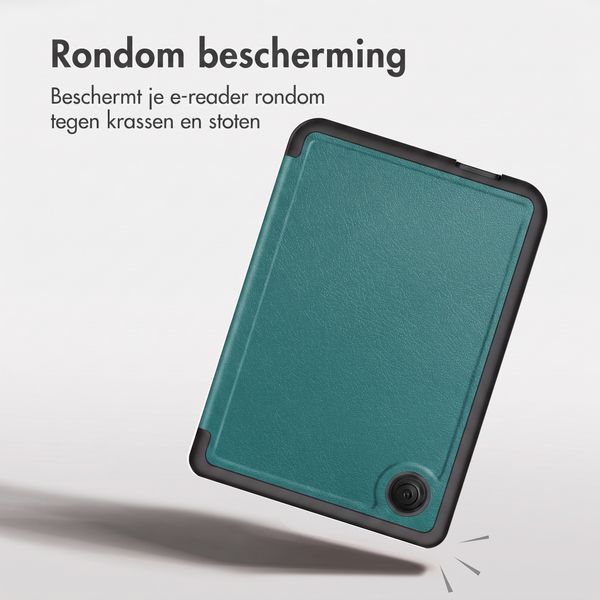 imoshion Vouwbare Bookcase Kobo Clara Colour / BW - Donkergroen