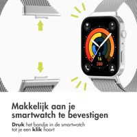 imoshion Milanees magnetisch bandje Huawei Watch Fit 3 - Zilver