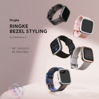 Ringke Bezel Styling Fitbit Versa 2 - Zilver