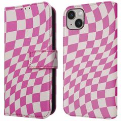 imoshion Design Bookcase Apple iPhone 14 - Retro Pink