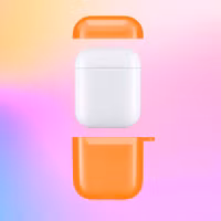 imoshion Neon Case Apple AirPods 1 / 2 - Oranje