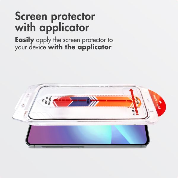 Accezz Tempered Glass Screen Protector + Applicator Samsung Galaxy A57 (5G)