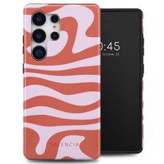 Selencia Vivid Backcover Samsung Galaxy S25 Ultra - Dream Swirl Pink