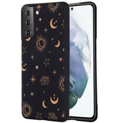 imoshion Design hoesje Samsung Galaxy S21 FE - Stars Sky