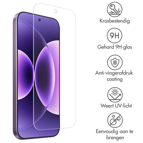 Accezz Gehard Glas Screenprotector Xiaomi 17 Pro Max