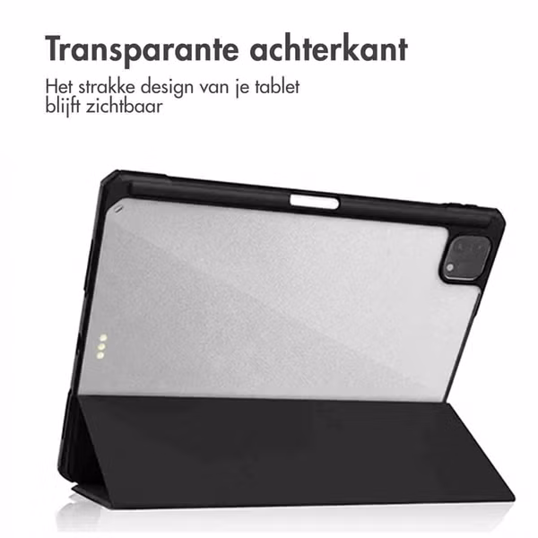 imoshion Trifold Hardcase Bookcase Apple iPad Pro 11 (2022 / 2021 / 2020 / 2018) - Zwart