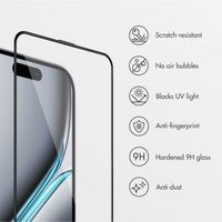 Accezz Tempered Glass Screen Protector + Applicator Apple iPhone 17