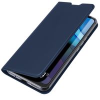 Dux Ducis Slim Softcase Bookcase Motorola Moto G9 Power - Donkerblauw