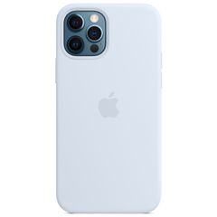 Apple Silicone Backcover MagSafe Apple iPhone 12 (Pro) - Cloud Blue