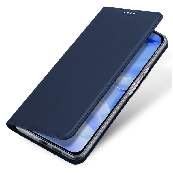Dux Ducis Slim Softcase Bookcase Google Pixel 9A - Donkerblauw
