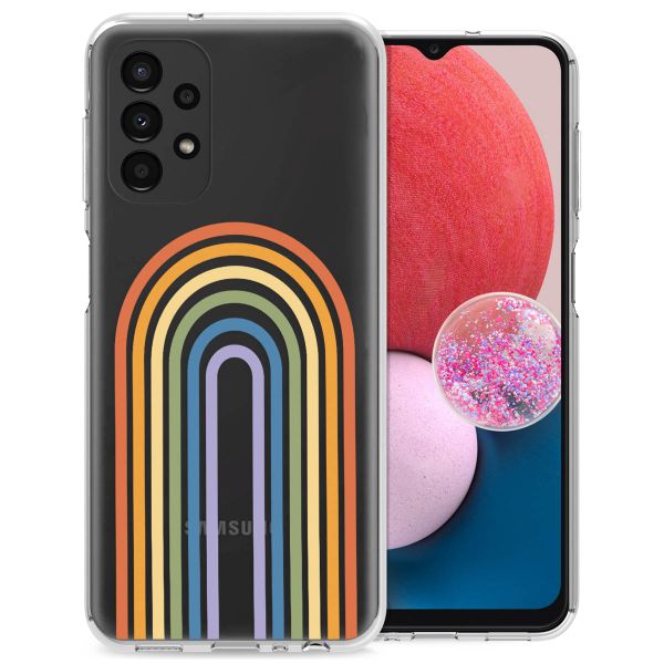 imoshion Design hoesje Samsung Galaxy A13 (4G) - Rainbow