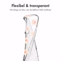 imoshion Design hoesje Apple iPhone 16 Pro - Floral Peach