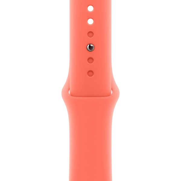 Apple Sport Band Apple Watch Series 1 t/m 9 / SE (38/40/41 mm) | Series 10 / 11 (42 mm) - Maat S/M - Swirl Glitter