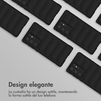 imoshion EasyGrip Backcover Samsung Galaxy S22 Ultra - Zwart