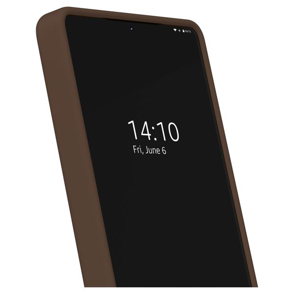 iDeal of Sweden Silicone Case met MagSafe Samsung Galaxy S26 Ultra - Mocha Mousse