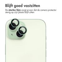 imoshion 2 Pack Camera lens protector Apple iPhone 15 / 15 Plus - Green
