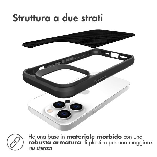 imoshion Rugged Hybrid Case Apple iPhone 14 Pro Max - Zwart