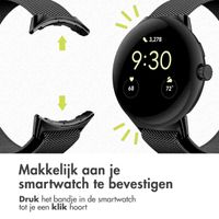 imoshion Milanees magnetisch bandje Google Pixel Watch / Watch 2 / Watch 3 / Watch 4 (41 mm) - Zwart
