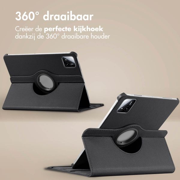 imoshion 360° draaibare Bookcase Xiaomi Pad 7 / 7 Pro - Zwart