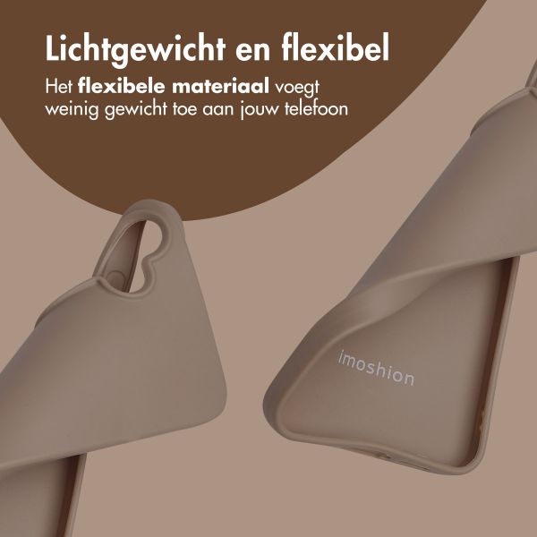 imoshion Color Backcover Samsung Galaxy S24 FE - Bruin