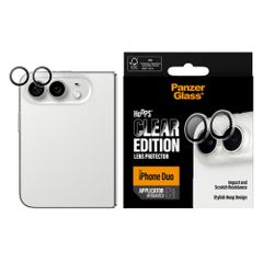 PanzerGlass Hoops Optic Rings Camera Protector Apple iPhone Duo - Clear