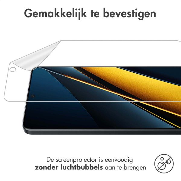 imoshion Screenprotector Folie 3 pack Xiaomi Poco X6 Pro