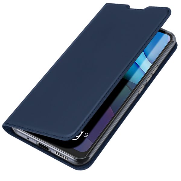 Dux Ducis Slim Softcase Bookcase Motorola Moto G9 Power - Donkerblauw