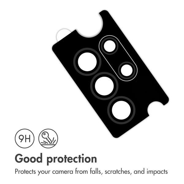 imoshion Camera Protector Glass 2-pack Samsung Galaxy S25 Ultra - Black Titanium