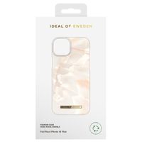 iDeal of Sweden Fashion Backcover iPhone 15 Plus - Rose Pearl Marble