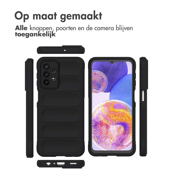 imoshion EasyGrip Backcover Samsung Galaxy A23 (5G) - Zwart