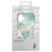iDeal of Sweden Fashion Backcover Apple iPhone 16 - Azura Marble