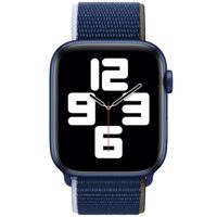 Apple Sport Loop band Apple Watch Series 1 t/m 9 / SE (38/40/41 mm) | Series 10 / 11 (42 mm) - Abyss Blue