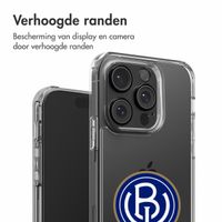 Clear Backcover Apple iPhone 16 Pro - ASV Blauw-Wit