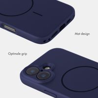 Accezz Grip Backcover met MagSafe Apple iPhone 16 - Donkerblauw