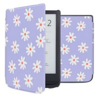 imoshion Design Slim Hard Case Bookcase Pocketbook Touch Lux 5 / HD 3 / Basic Lux 4 / Vivlio Lux 5 - Flowers Distance
