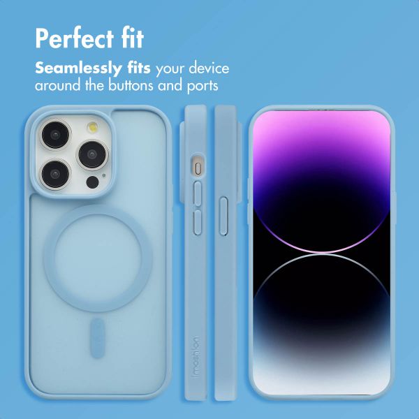 imoshion Colour Guard Back Cover with MagSafe Apple iPhone 14 Pro - Light blue