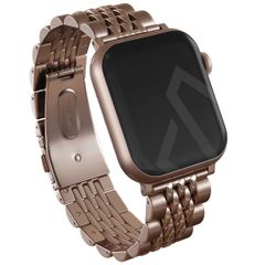 Burga Steel strap Apple Watch | 44/45/46/49 mm - Rose Gold