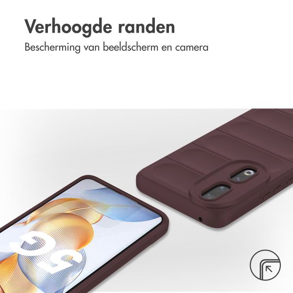 imoshion EasyGrip Backcover Honor 90 - Aubergine